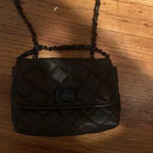 All Black Mini Crossbody